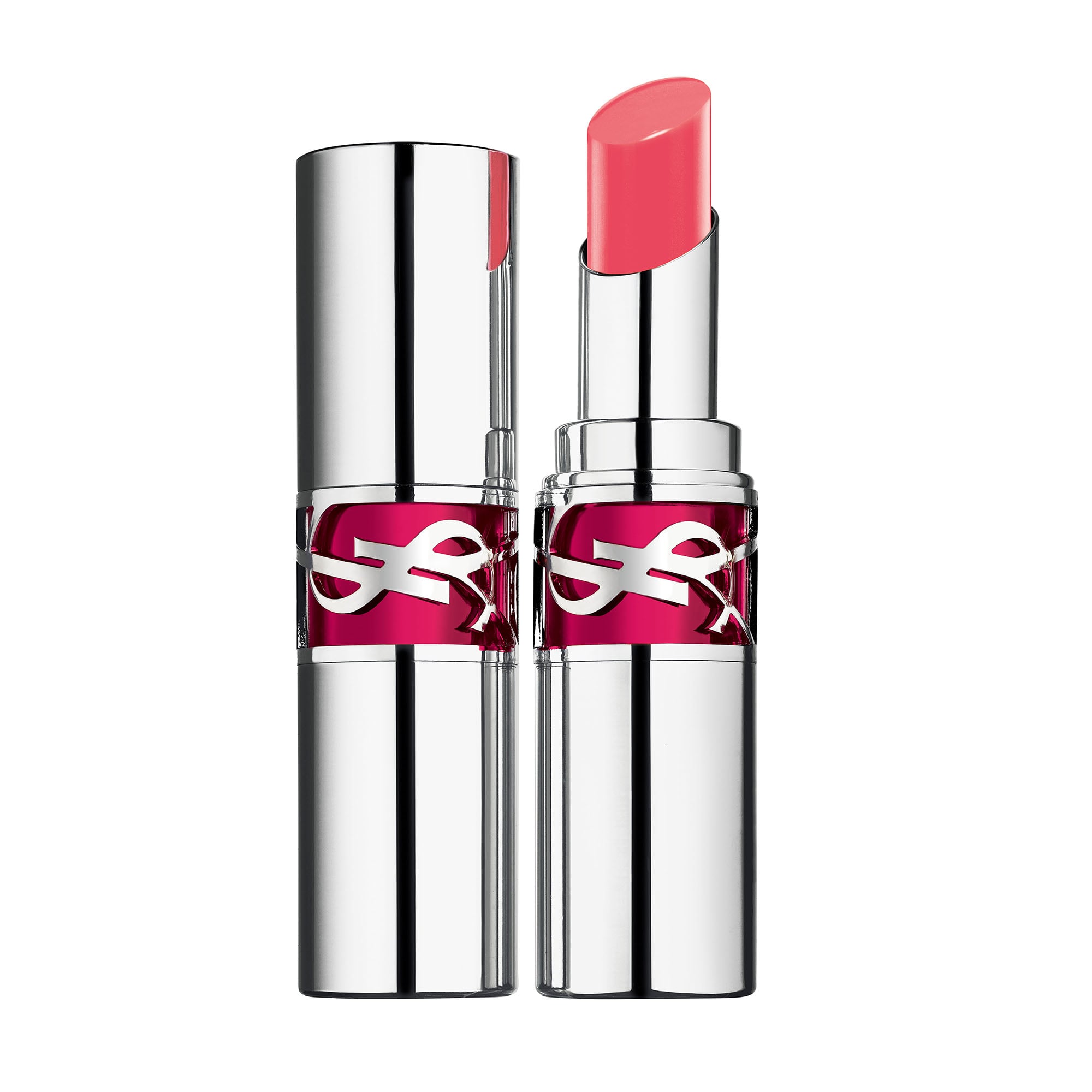 YSL Beauty Candy Glaze Lip Gloss Stick - Glassy Shine Lip Balm Shade 13 - Flashing Ros Personalized Gift 43$